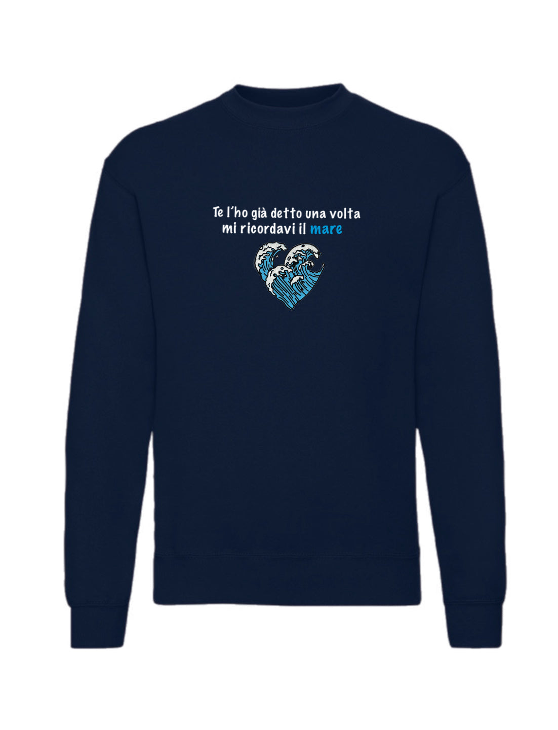 Felpa/T-shirt ~ “Mi ricordavi il mare”