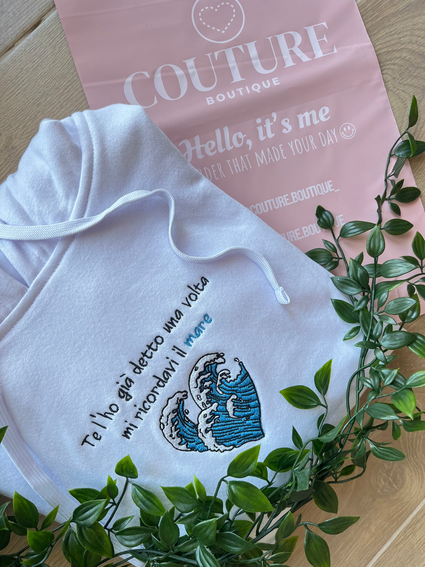 Felpa/T-shirt ~ “Mi ricordavi il mare”