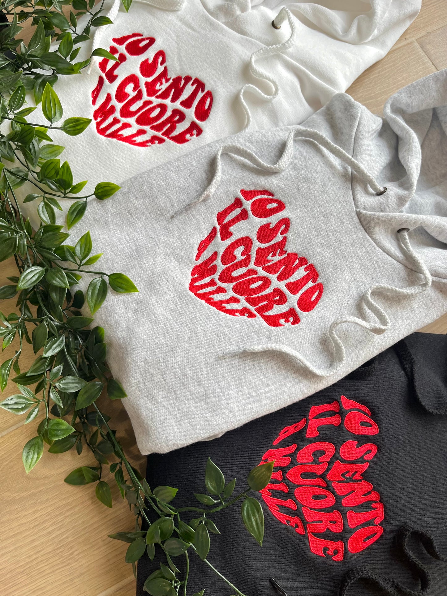 Felpa/T-shirt - IO SENTO IL CUORE A MILLE