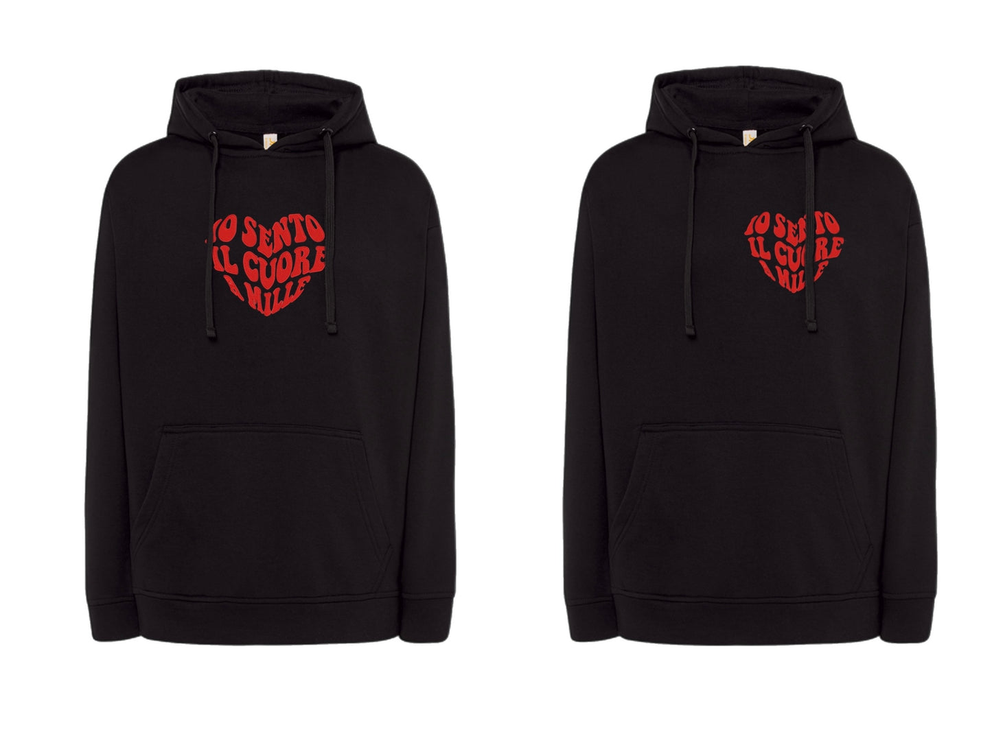 Felpa/T-shirt - IO SENTO IL CUORE A MILLE