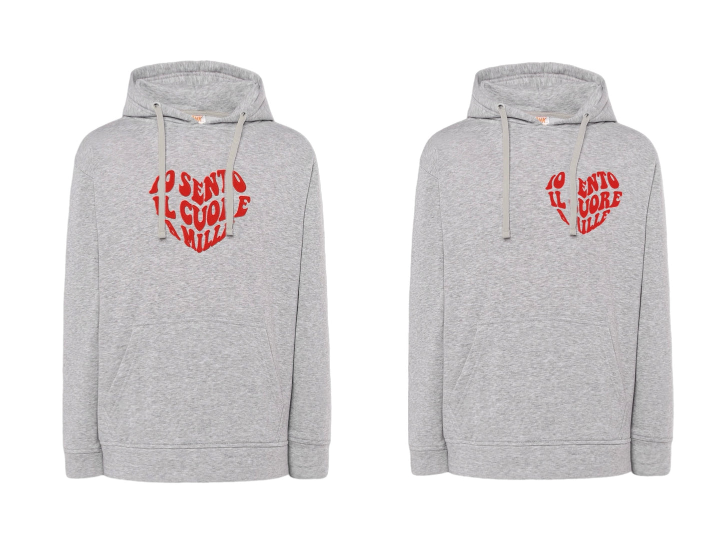 Felpa/T-shirt - IO SENTO IL CUORE A MILLE