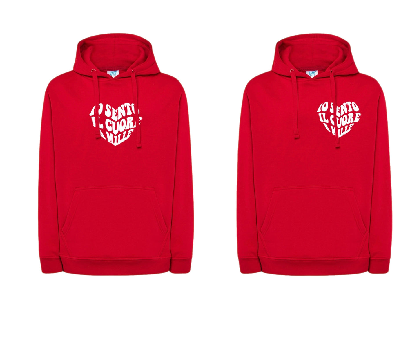 Felpa/T-shirt - IO SENTO IL CUORE A MILLE
