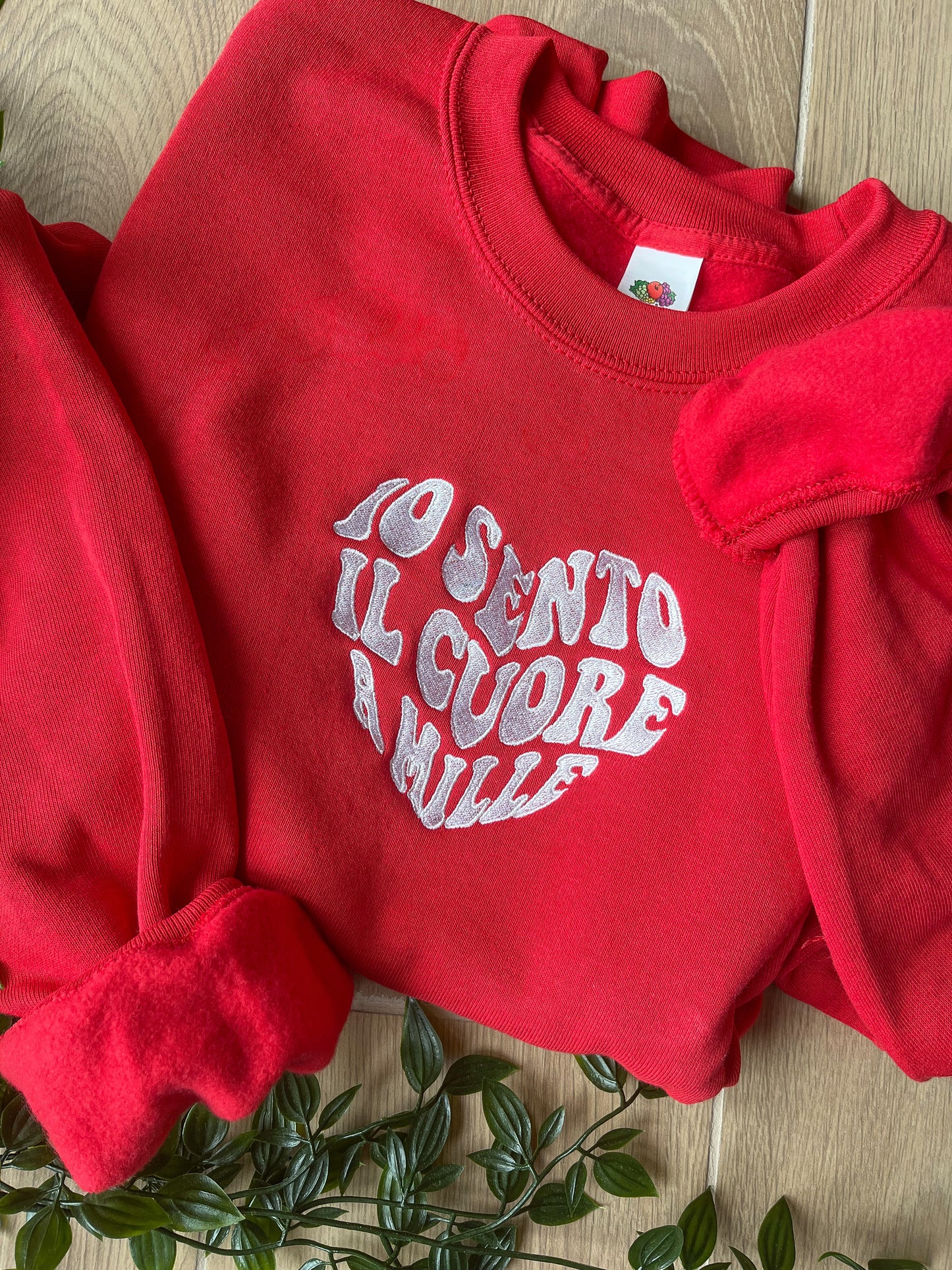 Felpa/T-shirt - IO SENTO IL CUORE A MILLE