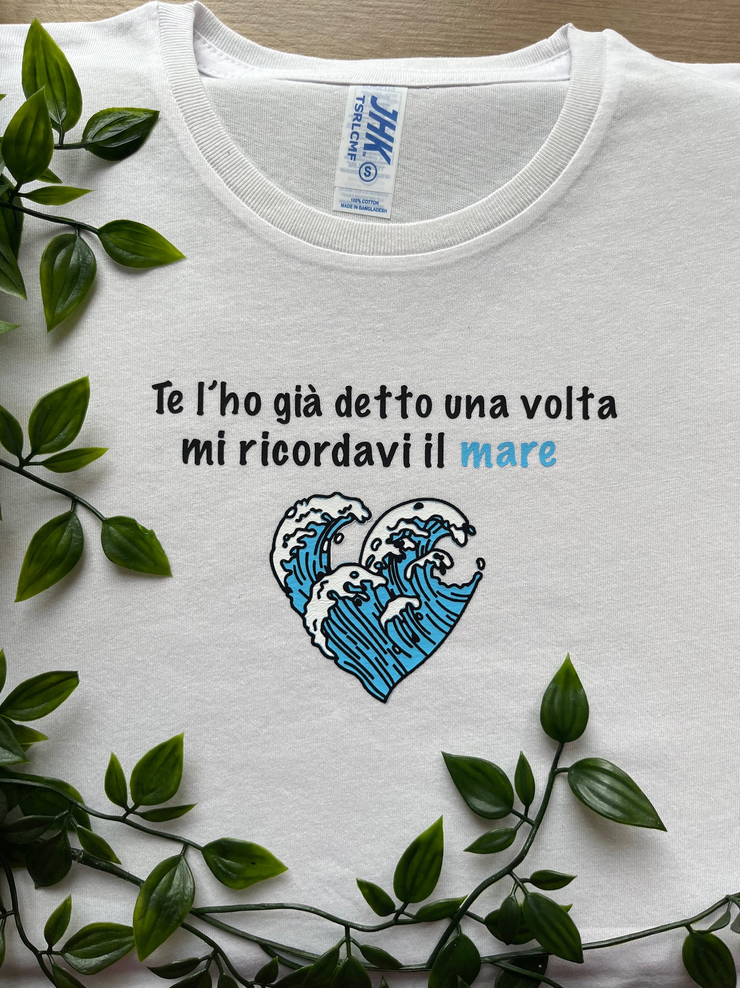 Felpa/T-shirt ~ “Mi ricordavi il mare”