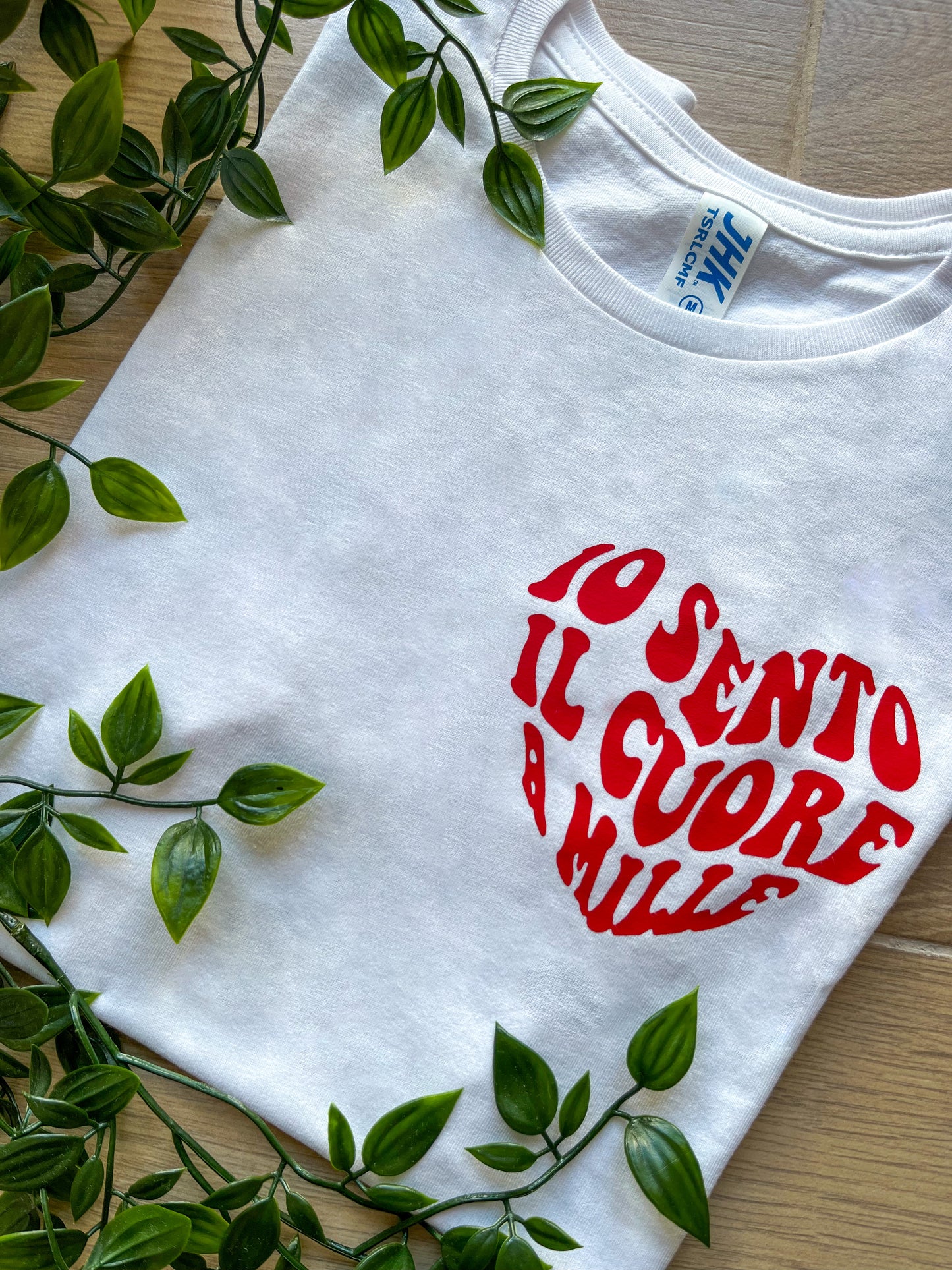Felpa/T-shirt - IO SENTO IL CUORE A MILLE
