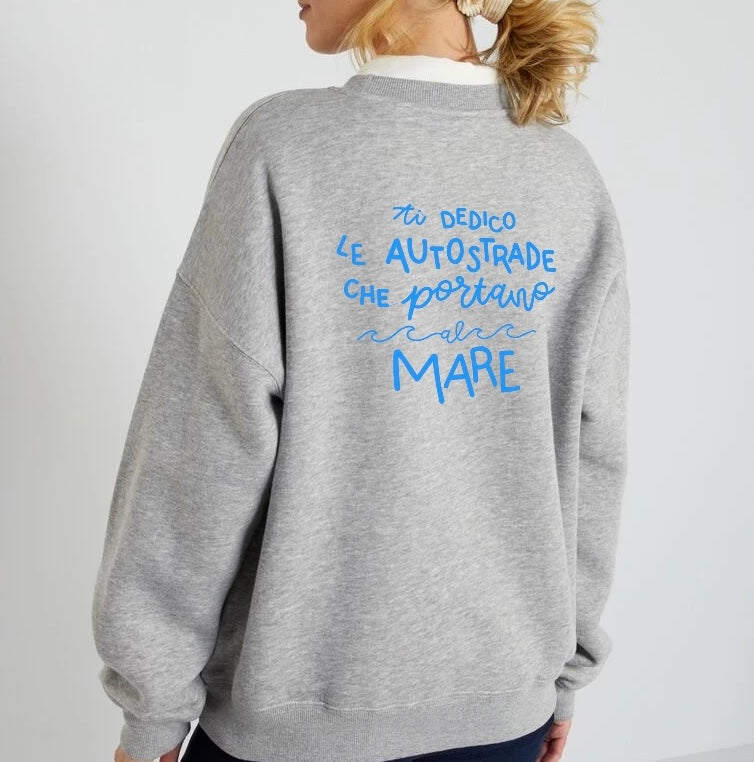 Felpa/T-shirt - TI DEDICO LE AUTOSTRADE