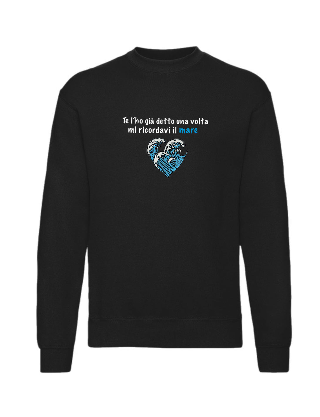 Felpa/T-shirt ~ “Mi ricordavi il mare”