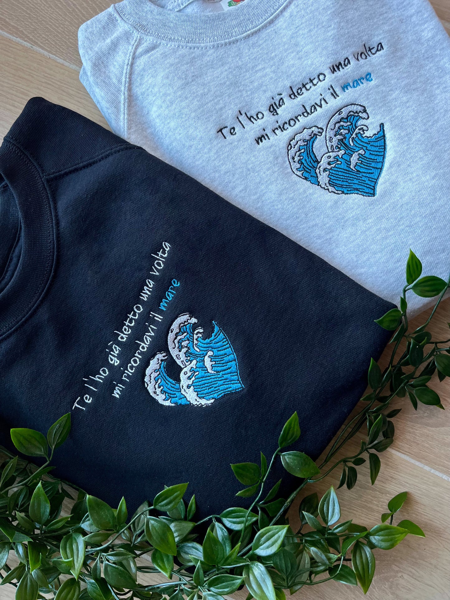 Felpa/T-shirt ~ “Mi ricordavi il mare”