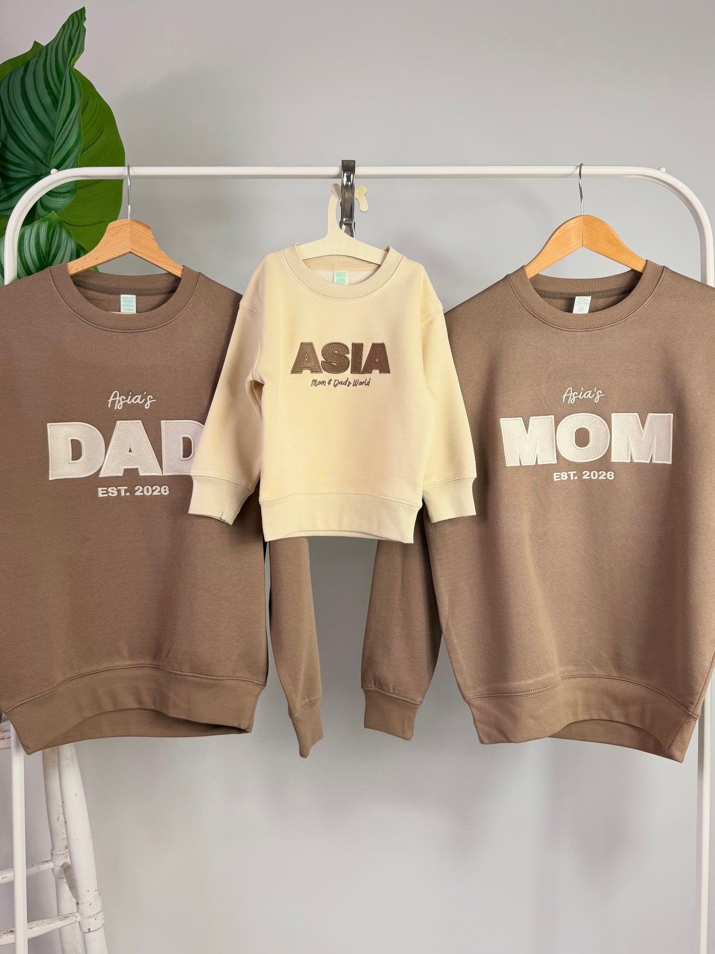 Famiglia - Felpa Unisex Adulto e Bambino