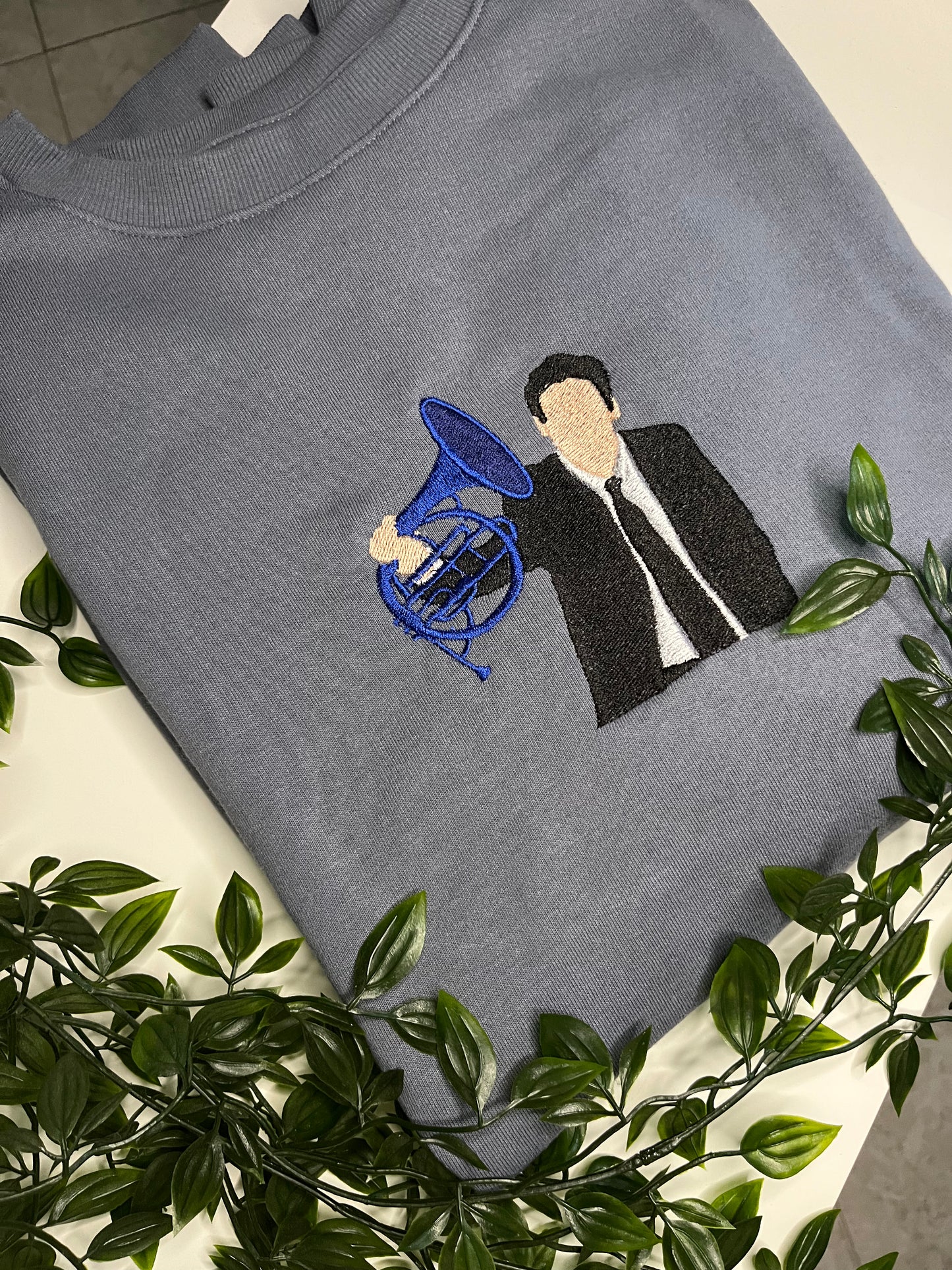 Felpa - Corno Francese Blu (Unisex)