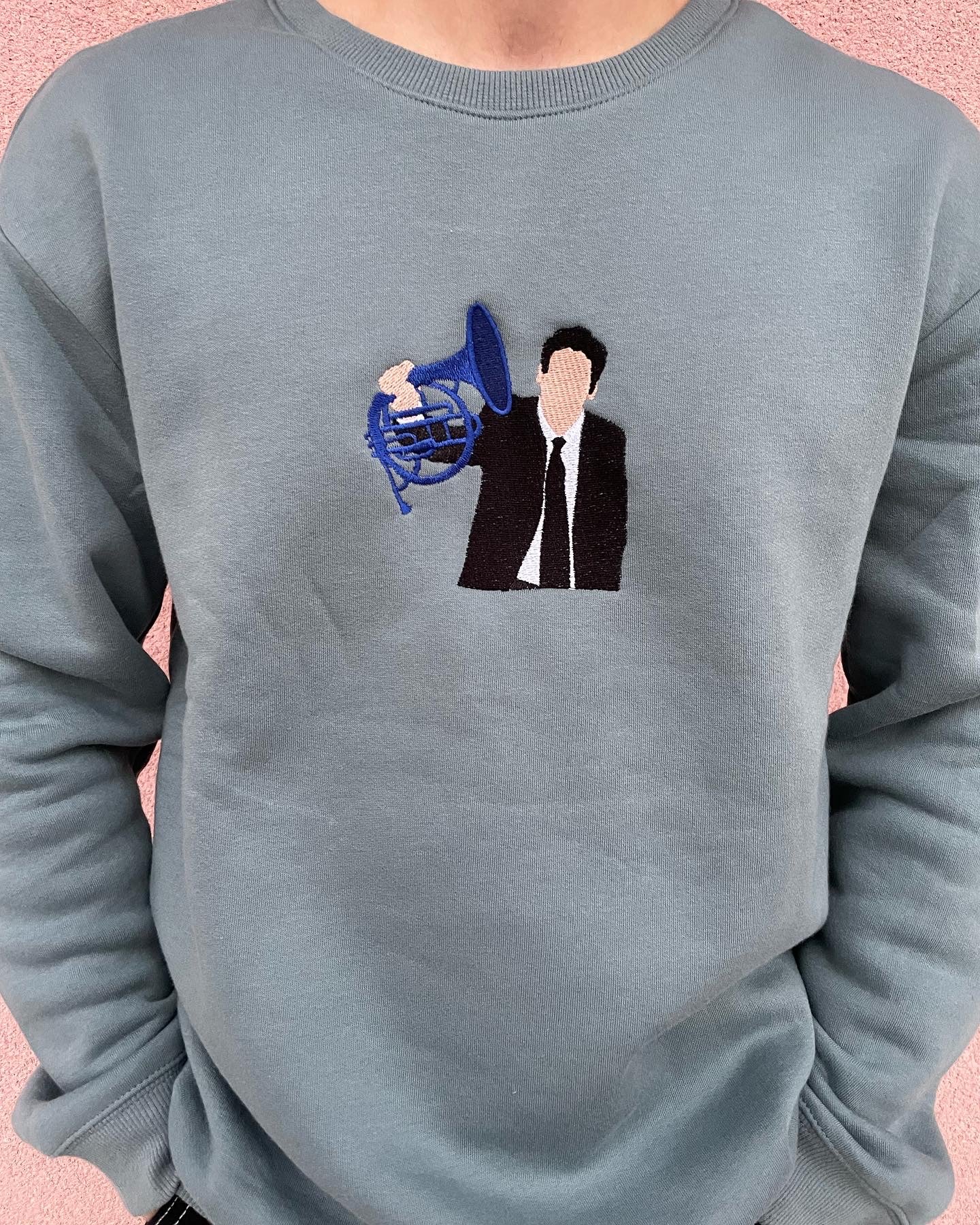 Felpa - Corno Francese Blu (Unisex)