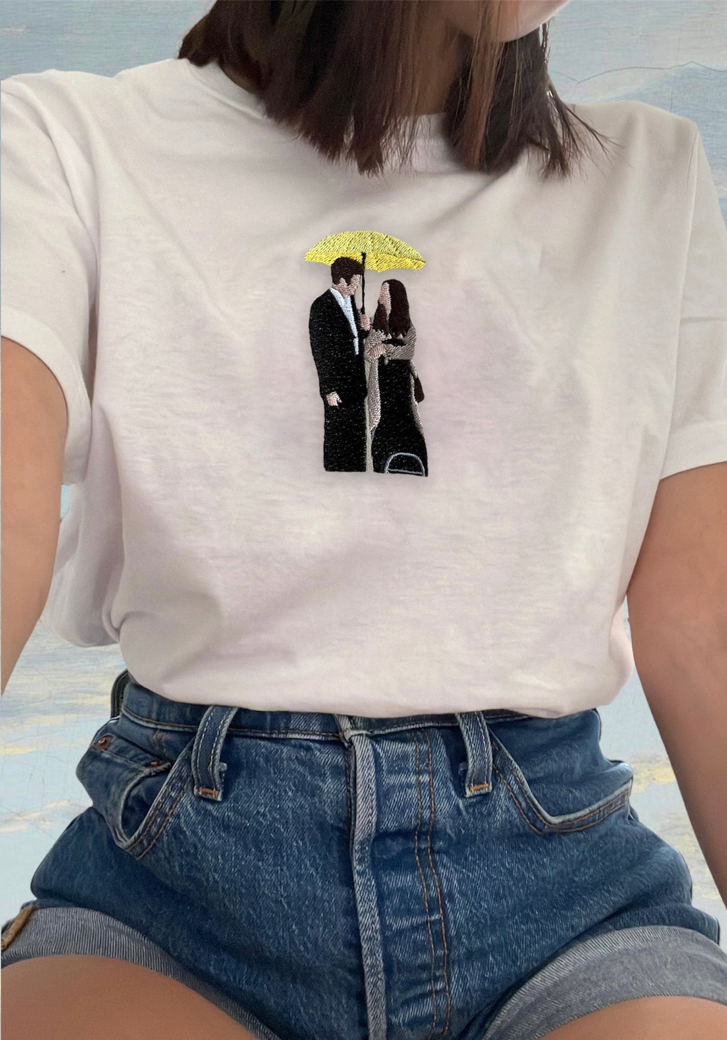 T-shirt Ombrello Giallo