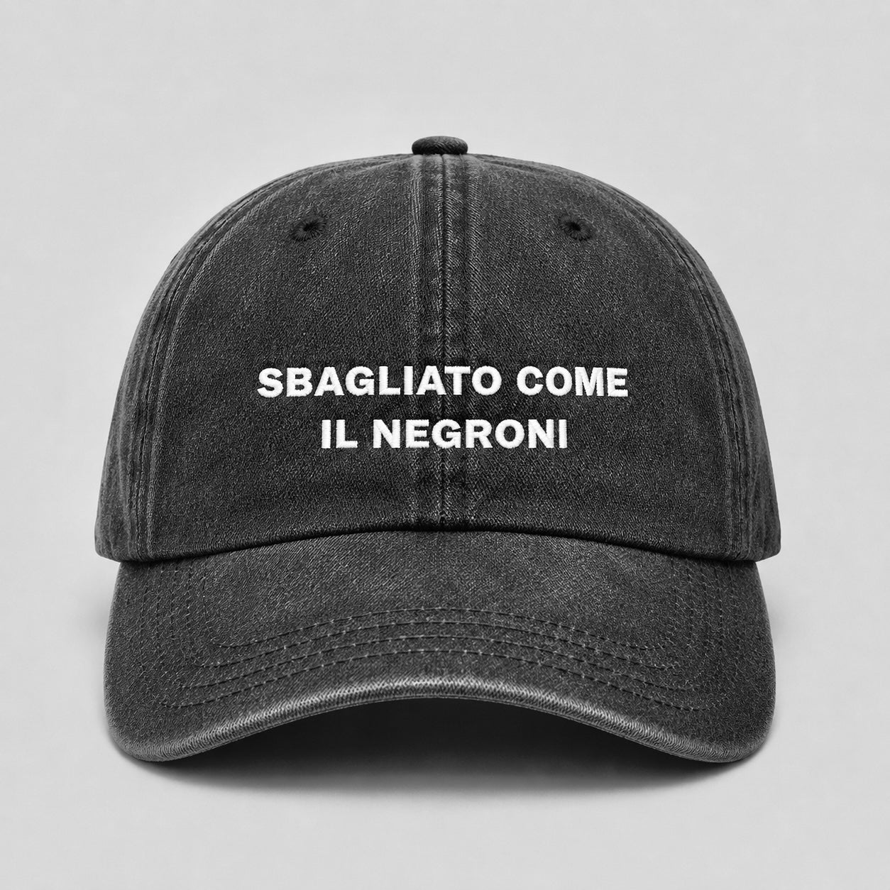 Sbagliato come il Negroni - Cappello
