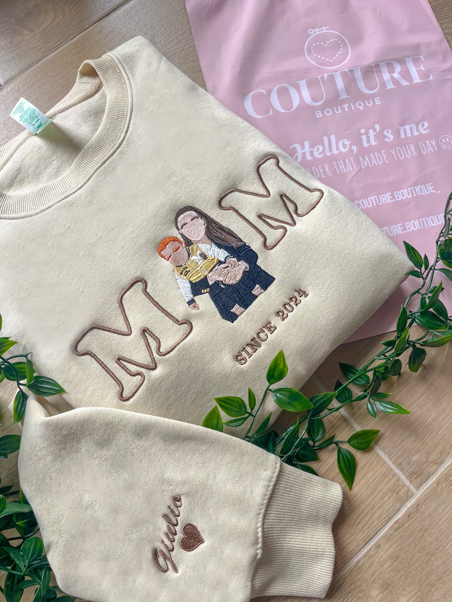 DAD/MOM ~ Felpa Unisex