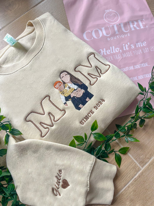 DAD/MOM ~ Felpa Unisex