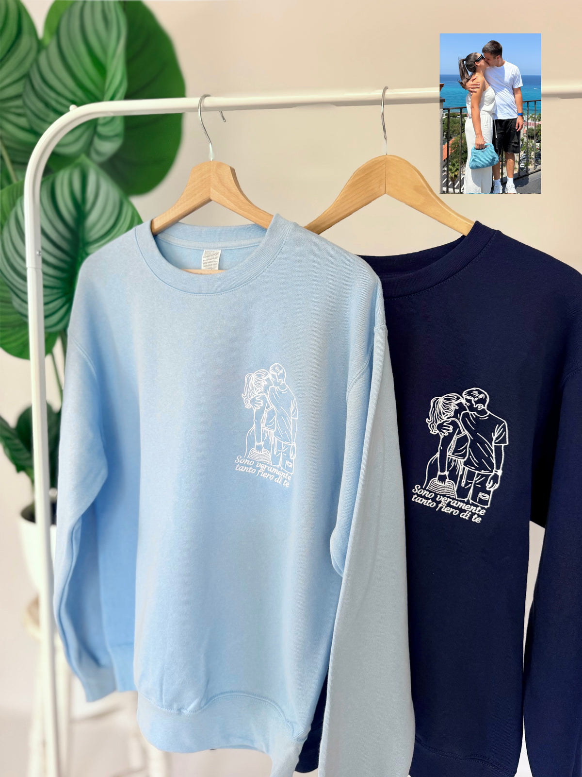 Foto Outline - Felpa Unisex