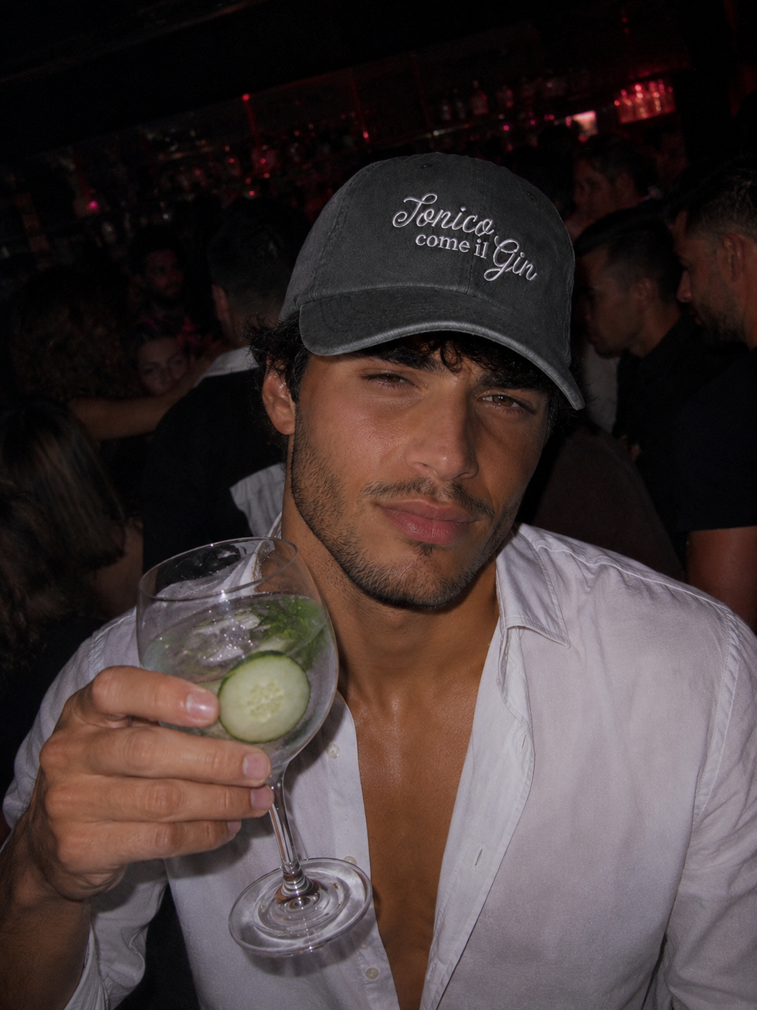Tonico/a come il Gin - Cappello Ricamato