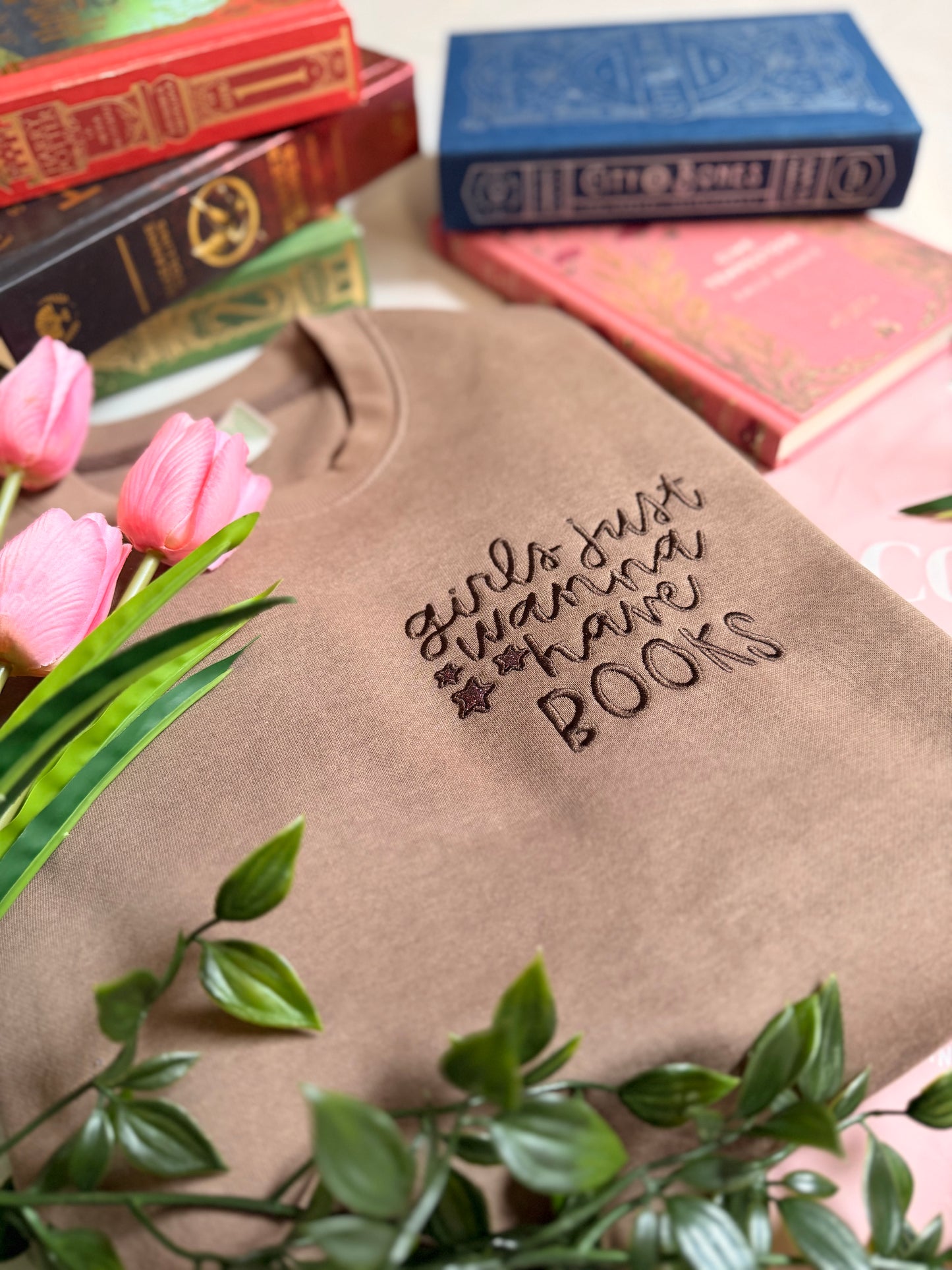 Girls Just Wanna Have Books - Felpa/T-shirt