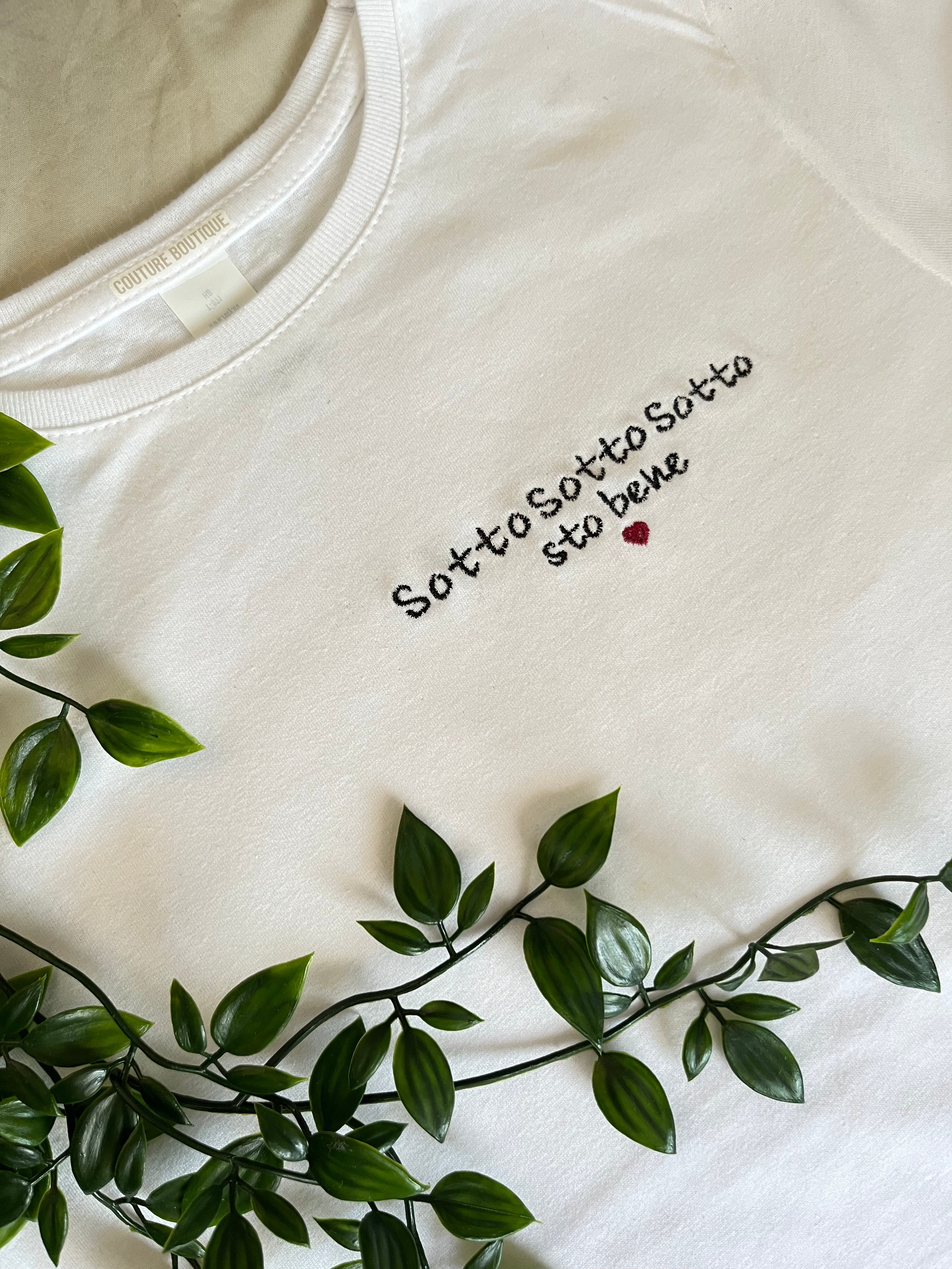 T shirt con sales scritte personalizzate