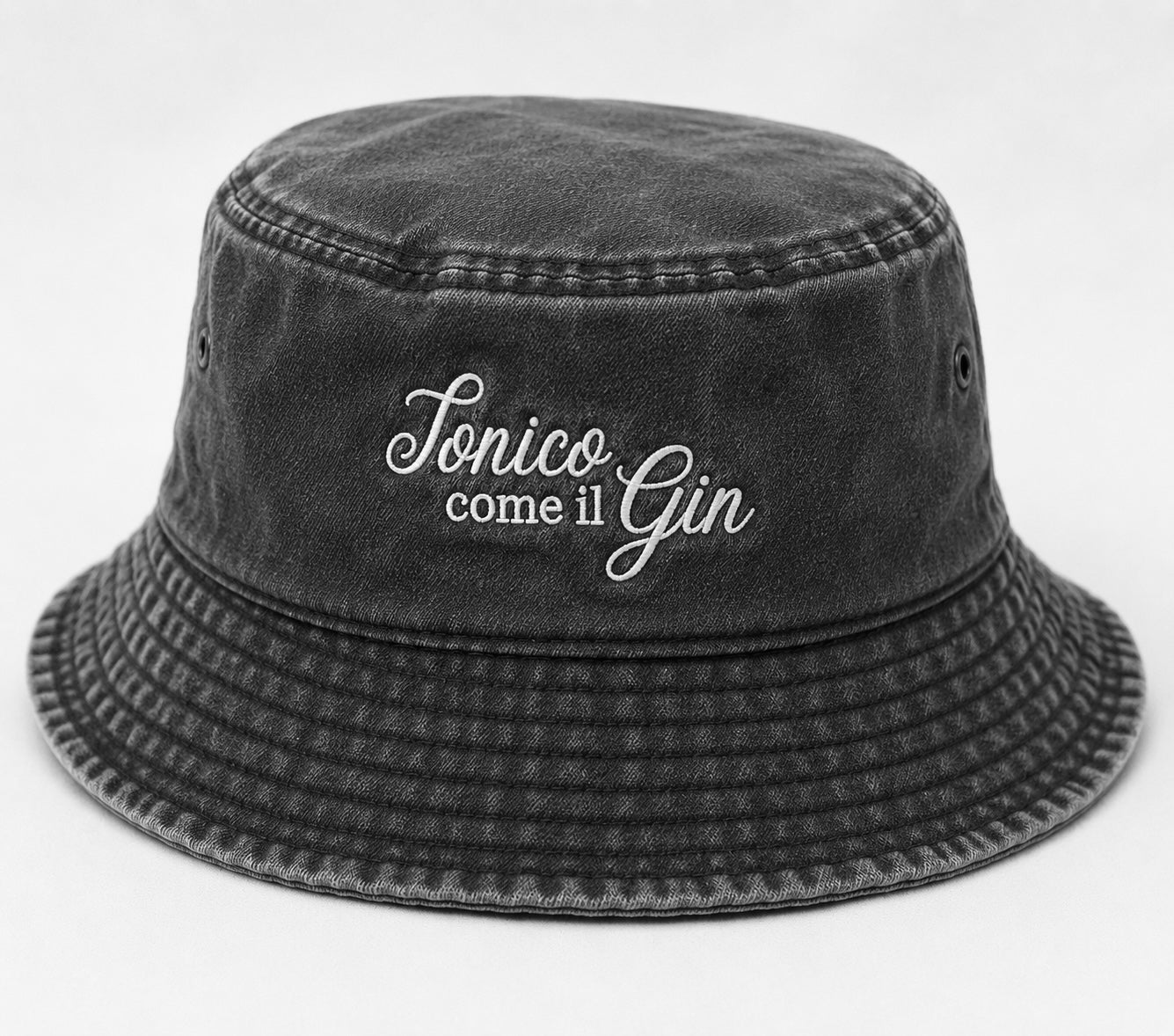 Tonico/a come il Gin - Cappello Ricamato