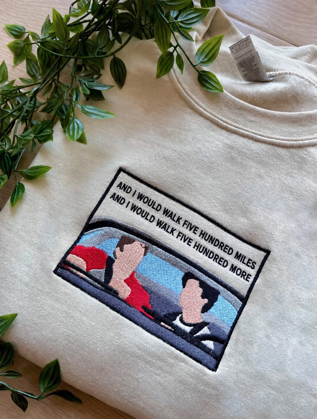 Felpa “500 miles” - Felpa Unisex/T-shirt
