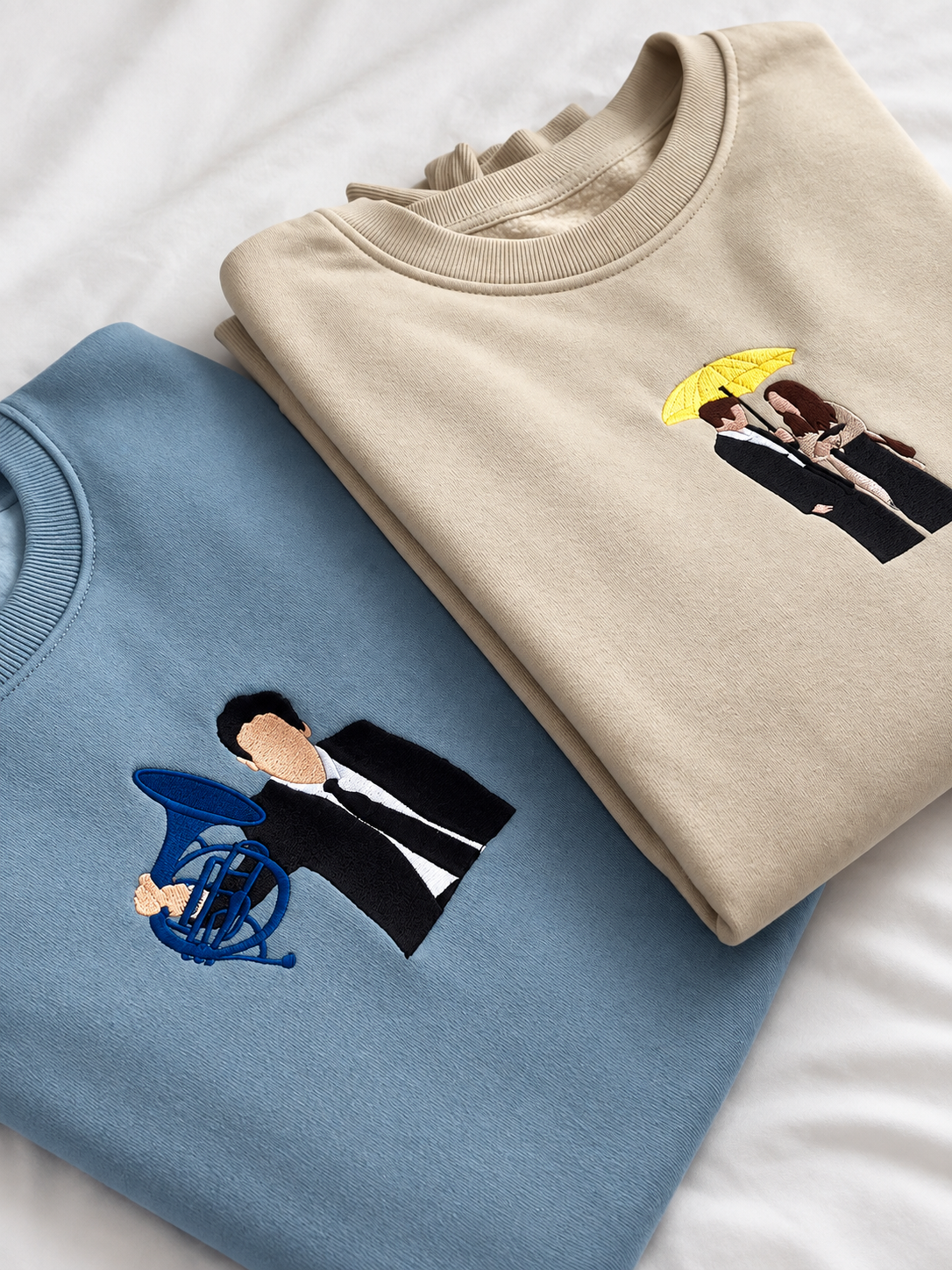 Corno Francese Blu - Felpa Unisex/T-shirt