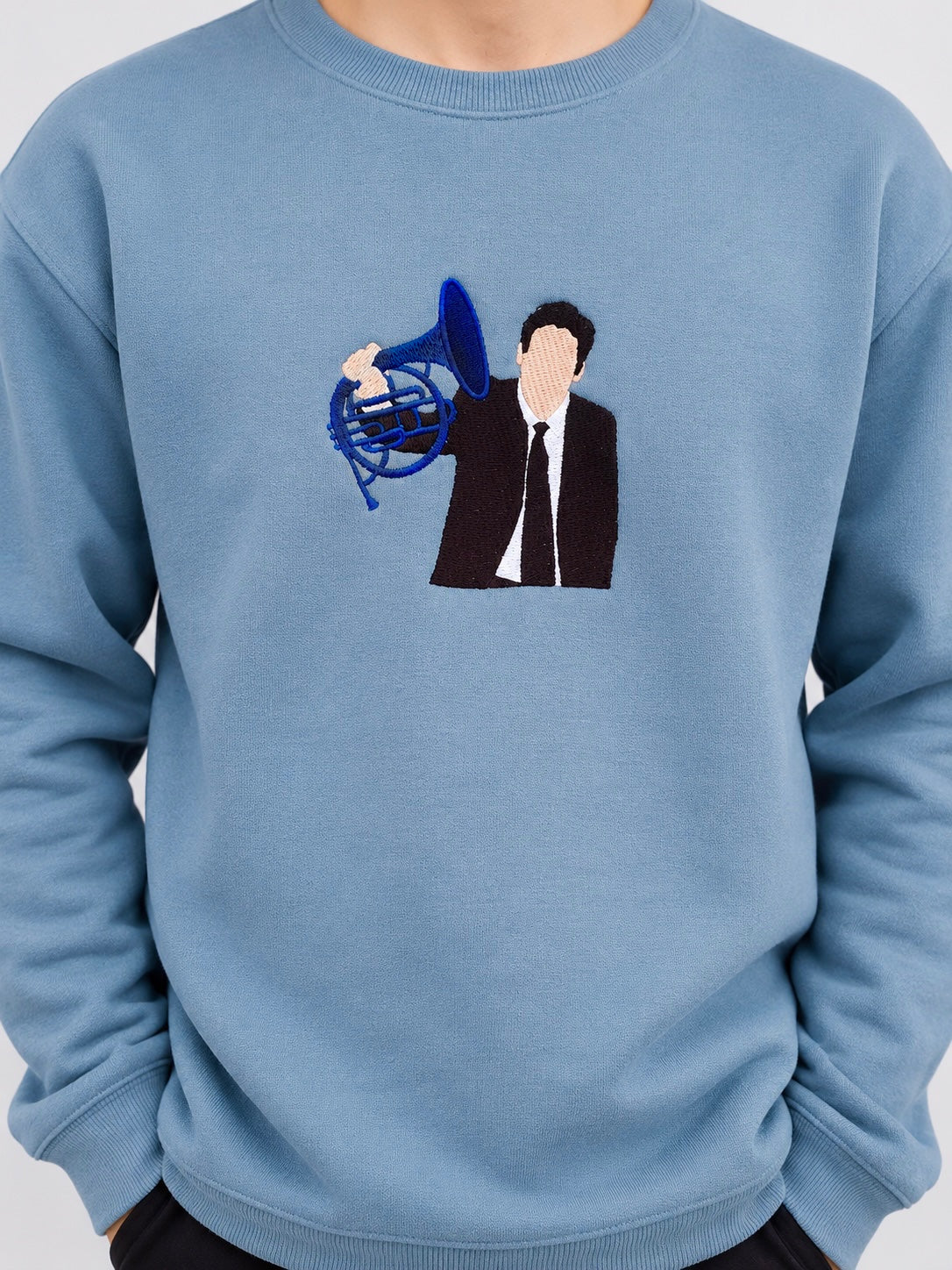Corno Francese Blu - Felpa Unisex/T-shirt
