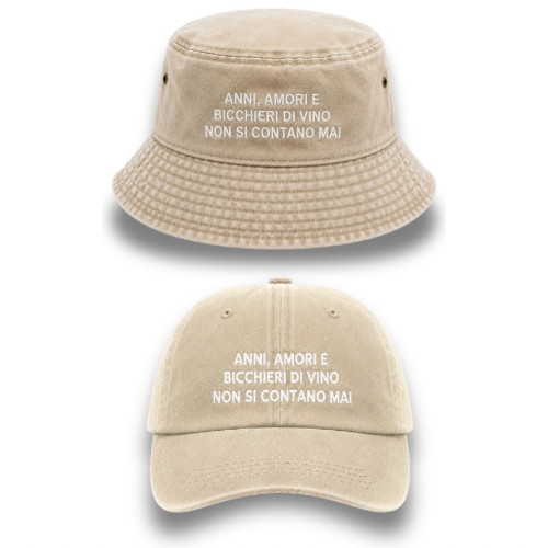 Anni, amori e bicchieri di vino - Cappello