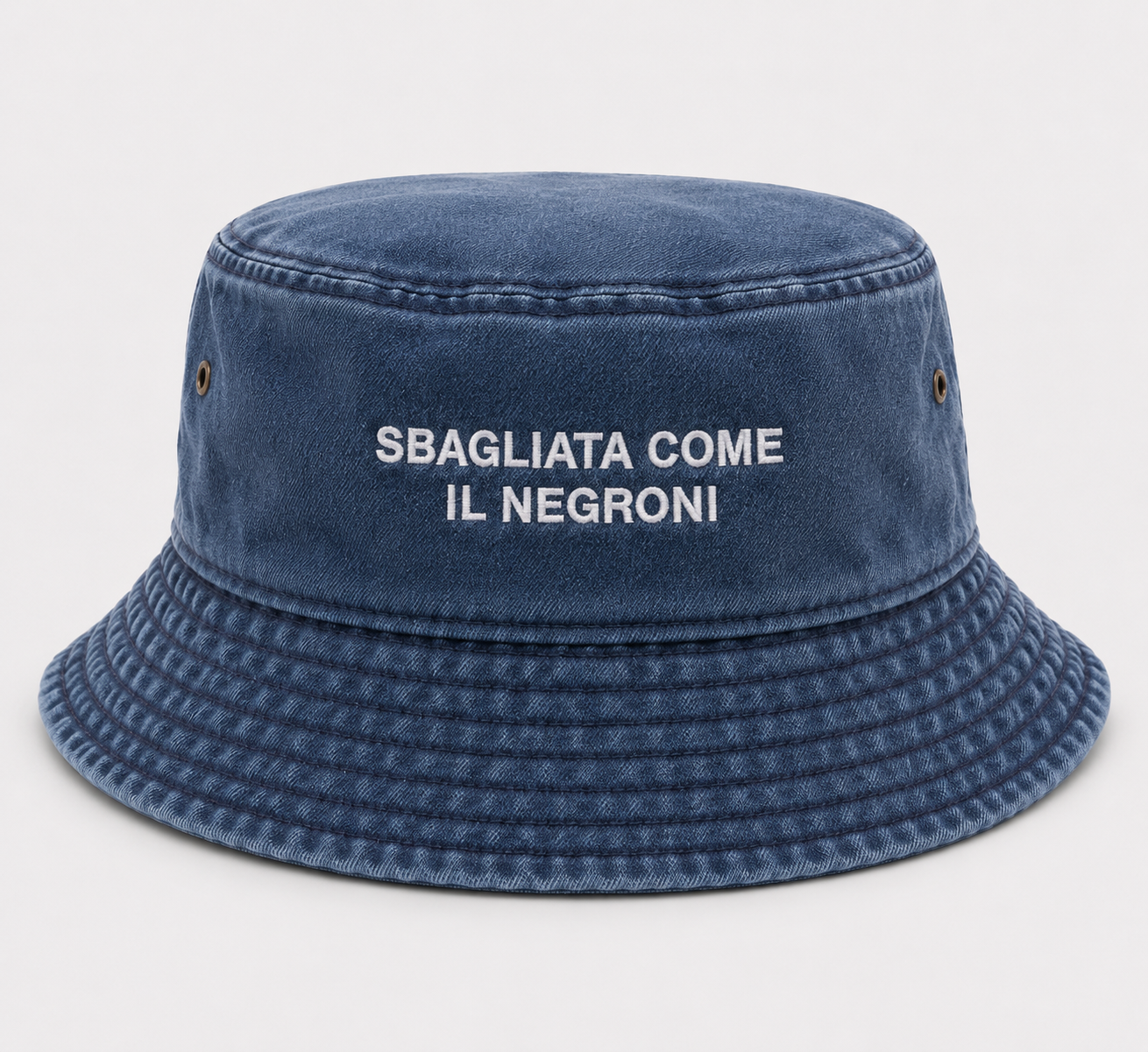 Sbagliato/a come il Negroni - Cappello Ricamato