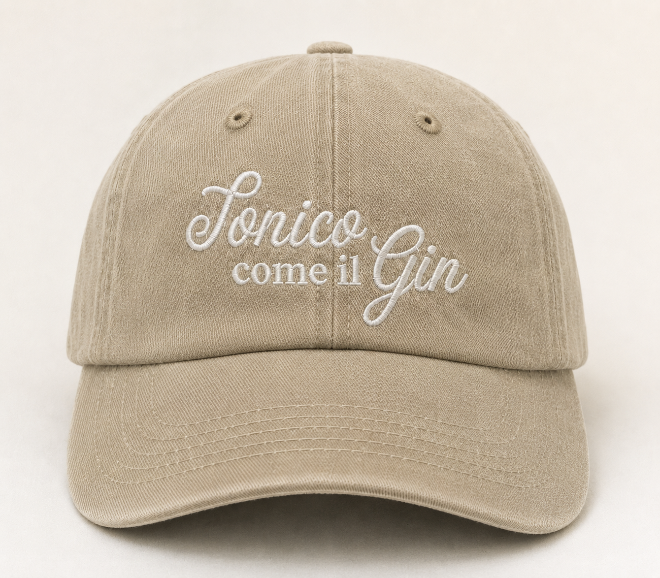 Tonico/a come il Gin - Cappello Ricamato