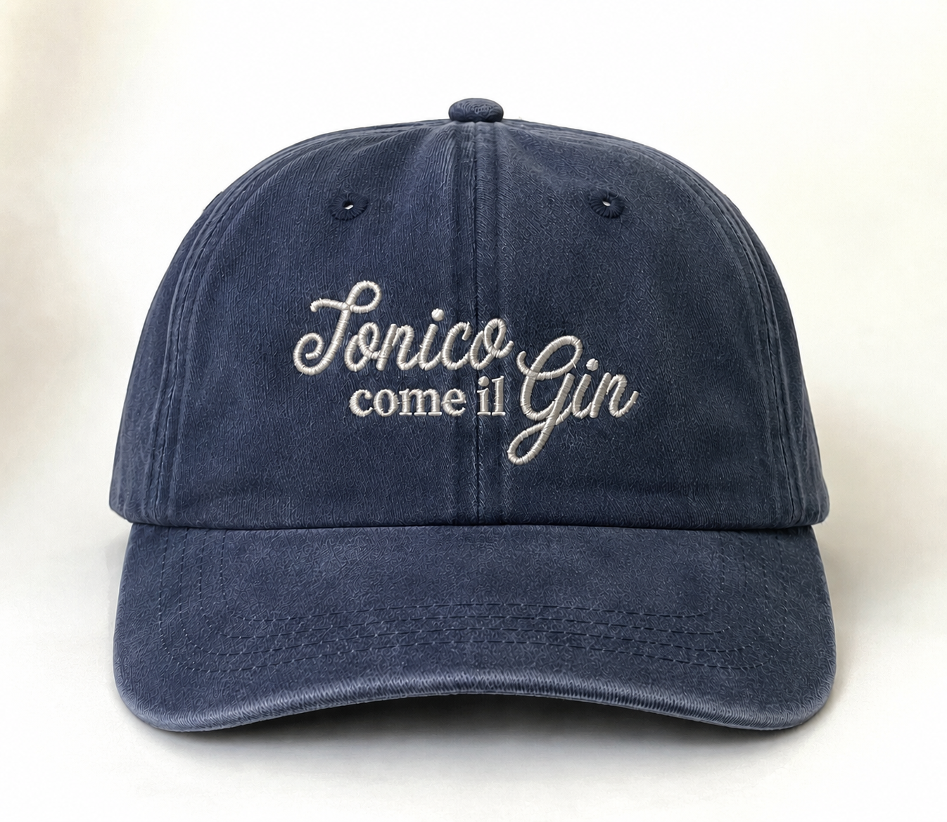 Tonico/a come il Gin - Cappello Ricamato