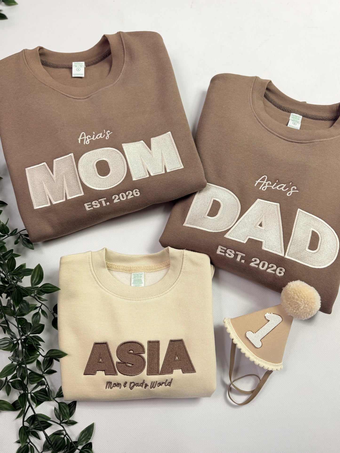 Famiglia - Felpa Unisex Adulto e Bambino