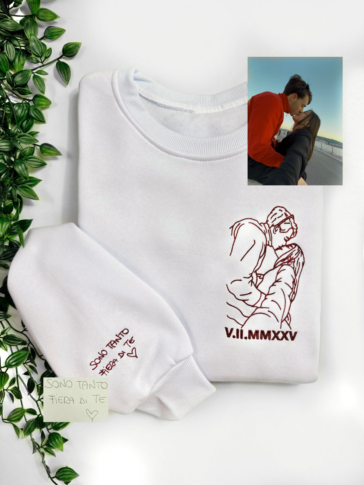 Foto Outline - Felpa Unisex