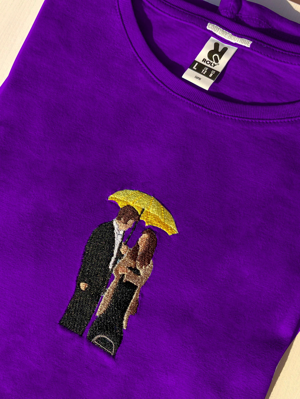 T-shirt  Ombrello Giallo