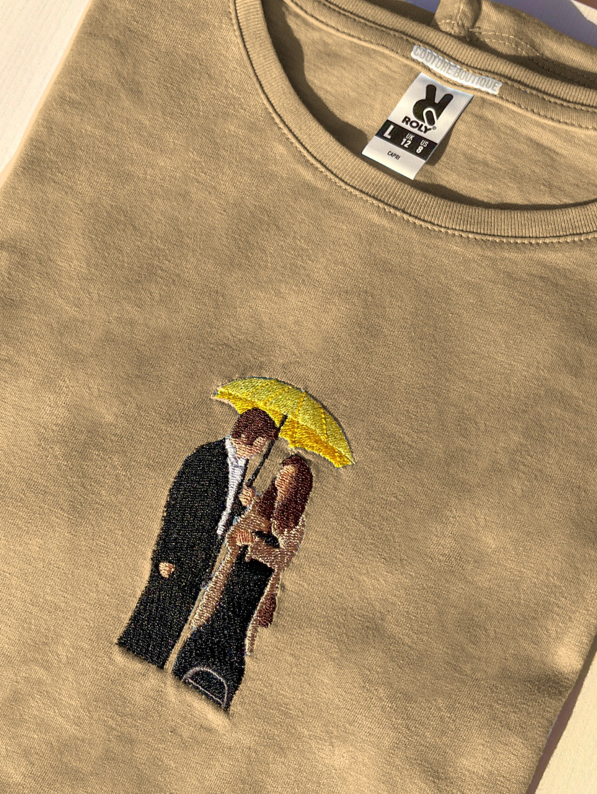 T-shirt  Ombrello Giallo